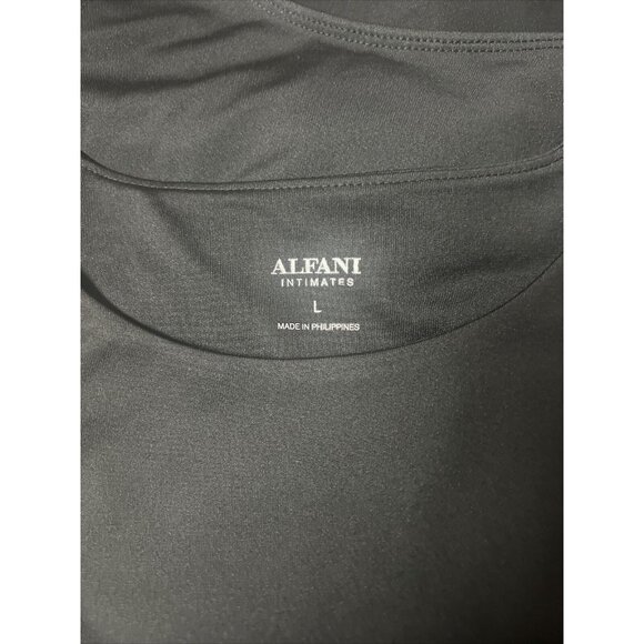 Alfani Intimates High Neck Thong Bodysuit‎ Classic Black - Picture 6 of 6